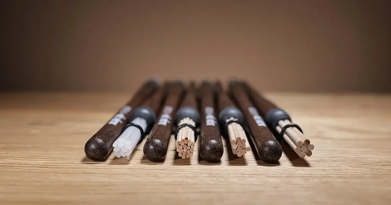 Ricerca ulteriori sound alternativi grazie alla linea RUTE-X di Vic Firth.