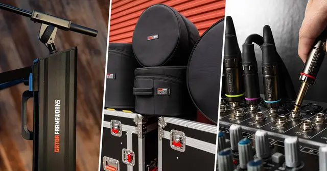 Algam Eko distribuisce i marchi del gruppo Gator: Gator Cases, Gator Frameworks e Gator Cableworks.