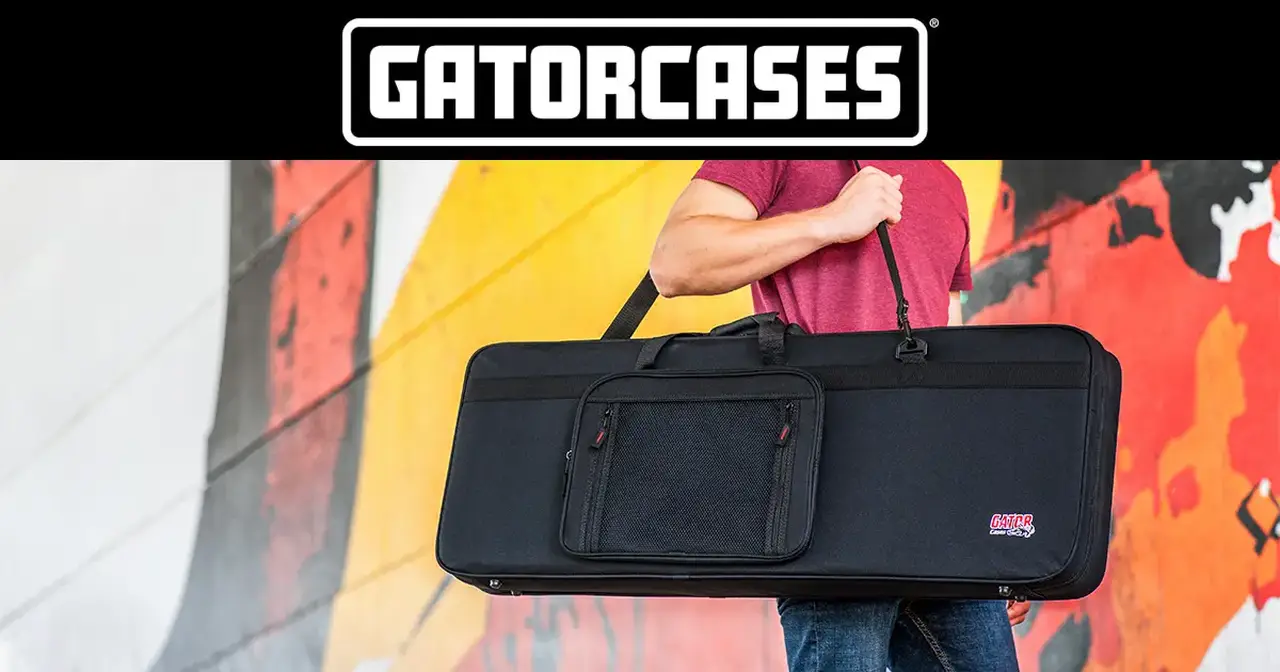 Gator Cases è un marchio distribuito in Italia da Algam Eko, produttore di custodie morbide, rigide e flight case per strumenti e attrezzatura musicale.