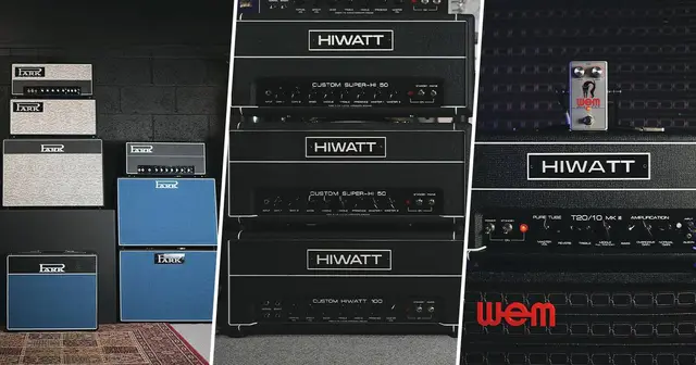 Algam Eko è il distributore in esclusiva sul territorio italiano dei marchi di amplificatori e cabinet Hiwatt, WEM e Park.