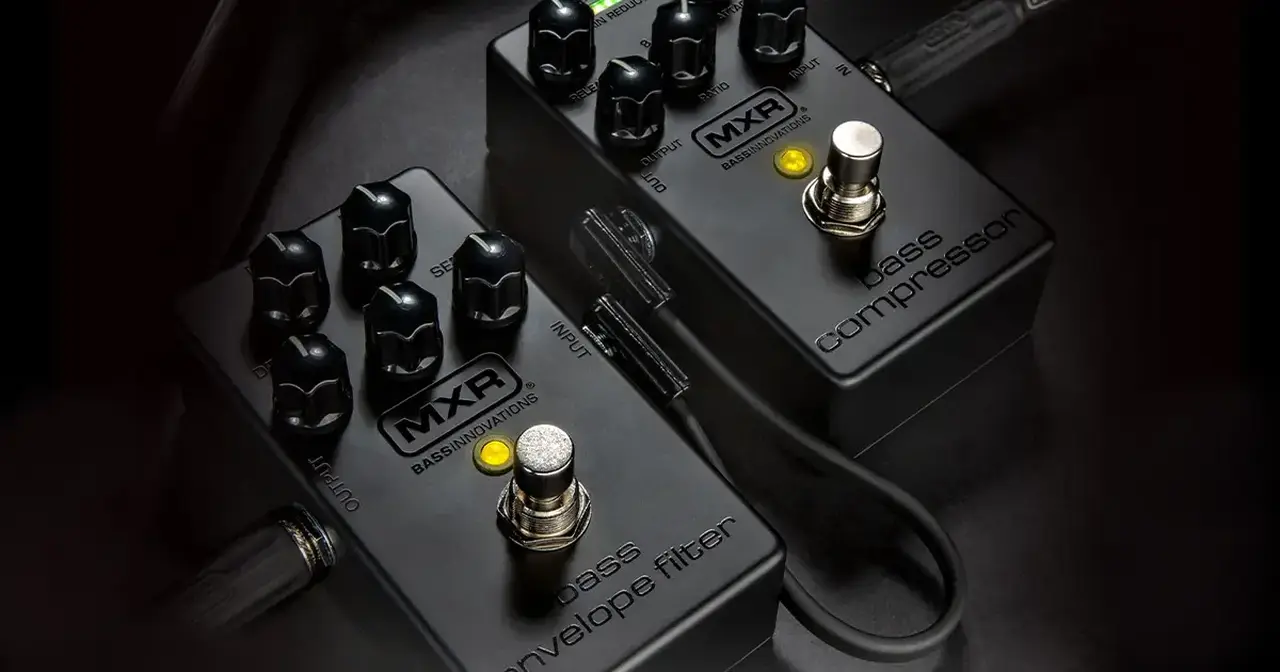 La linea MXR Bass Innovations offre la stessa qualità e affidabilità ai bassisti, con una serie di preamp, compressori, distorsioni ed effetti