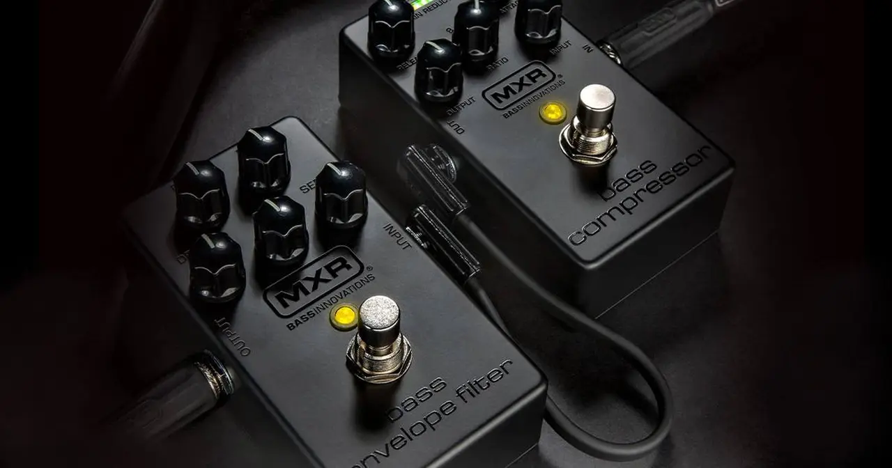 La linea MXR Bass Innovations offre la stessa qualità e affidabilità ai bassisti, con una serie di preamp, compressori, distorsioni ed effetti