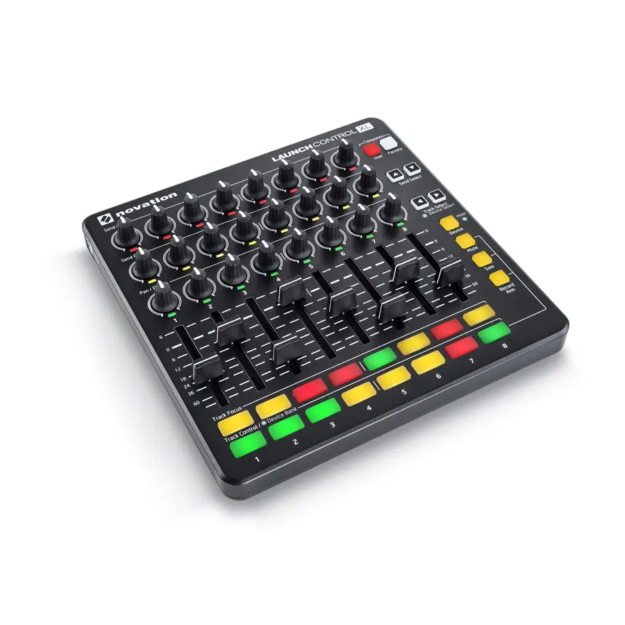 Novation LAUNCH CONTROL XL - Controller MIDI e HUI formato mixer