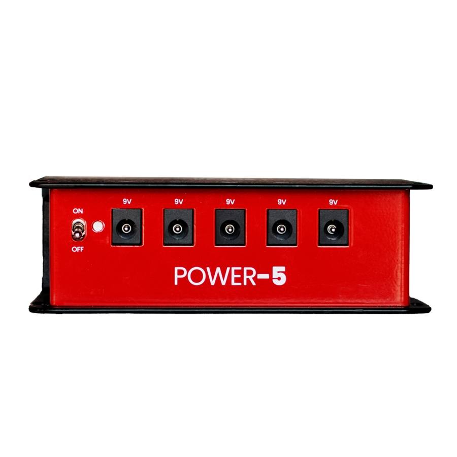 24300510 - GTR-PWR-5-L Alimentatore per pedali con 5 uscite isolate