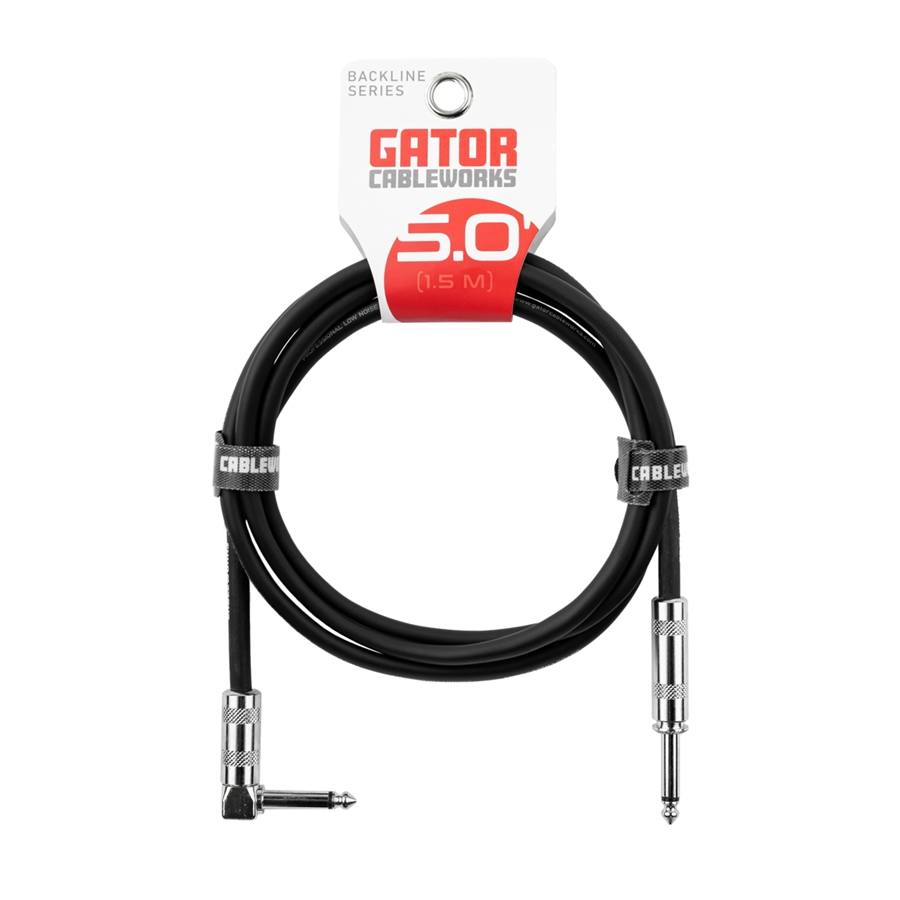 GCWB-INS-05RA Cavo strumento jack dritto/angolato 1.5 m Serie Backline