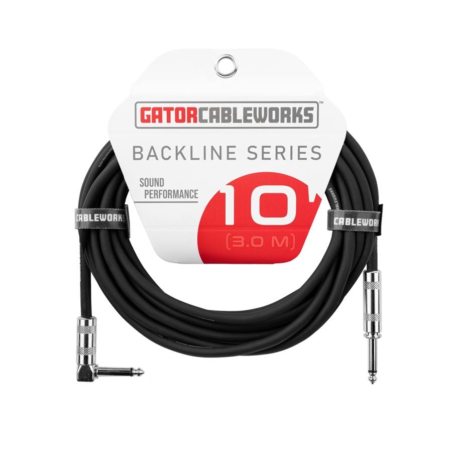 GCWB-INS-10RA Cavo strumento jack dritto/angolato 3 m Serie Backline