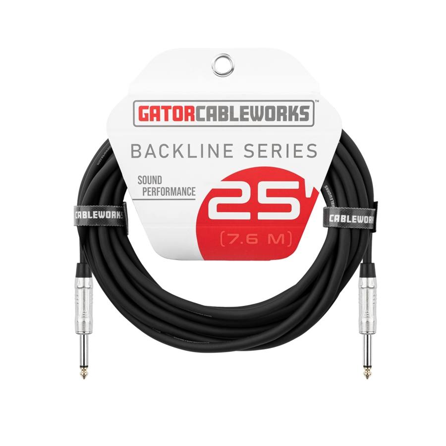 GCWB-SPK-25 Cavo speaker jack TS dritto/dritto 7.6 m Serie Backline