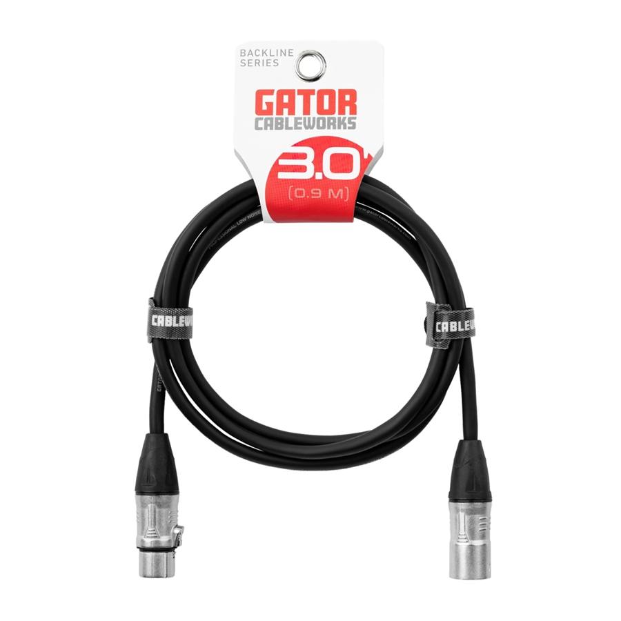 GCWB-XLR-03 Cavo XLR 1 m Serie Backline