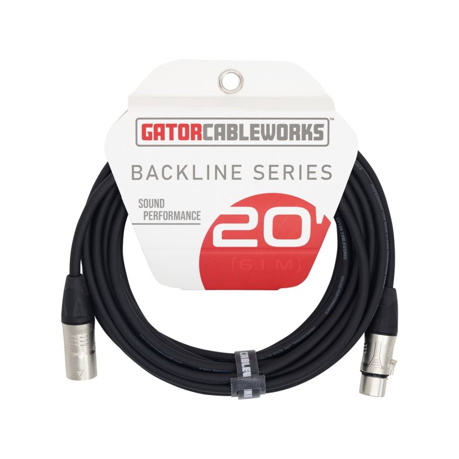 GCWB-XLR-20 Cavo XLR 6 m Serie Backline