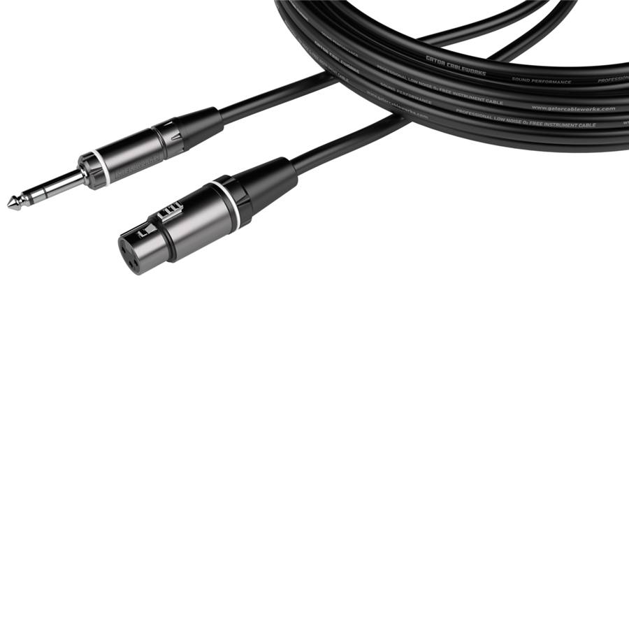 GCWC-XLR-05FTRS Cavo XLR femmina/jack TRS dritto 1.5 m Serie Composer