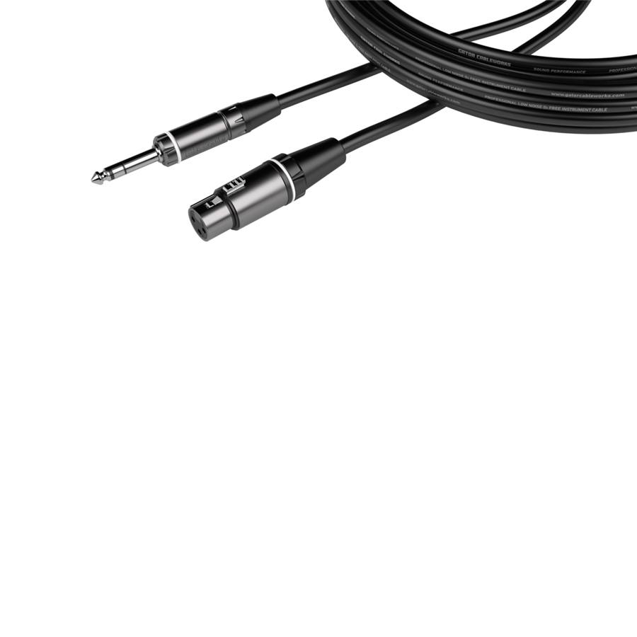GCWC-XLR-20FTRS Cavo XLR femmina/jack TRS dritto 6 m Serie Composer