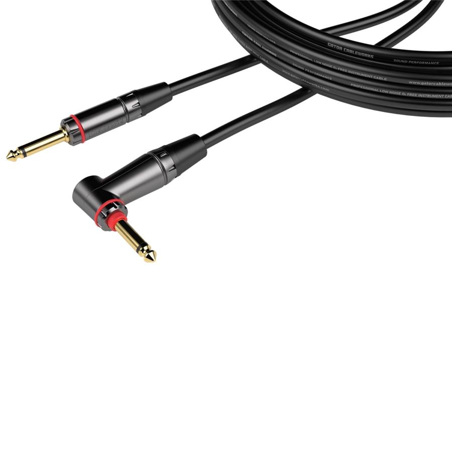 GCWH-INS-20RA Cavo strumento jack dritto/angolato 6 m Serie Headliner