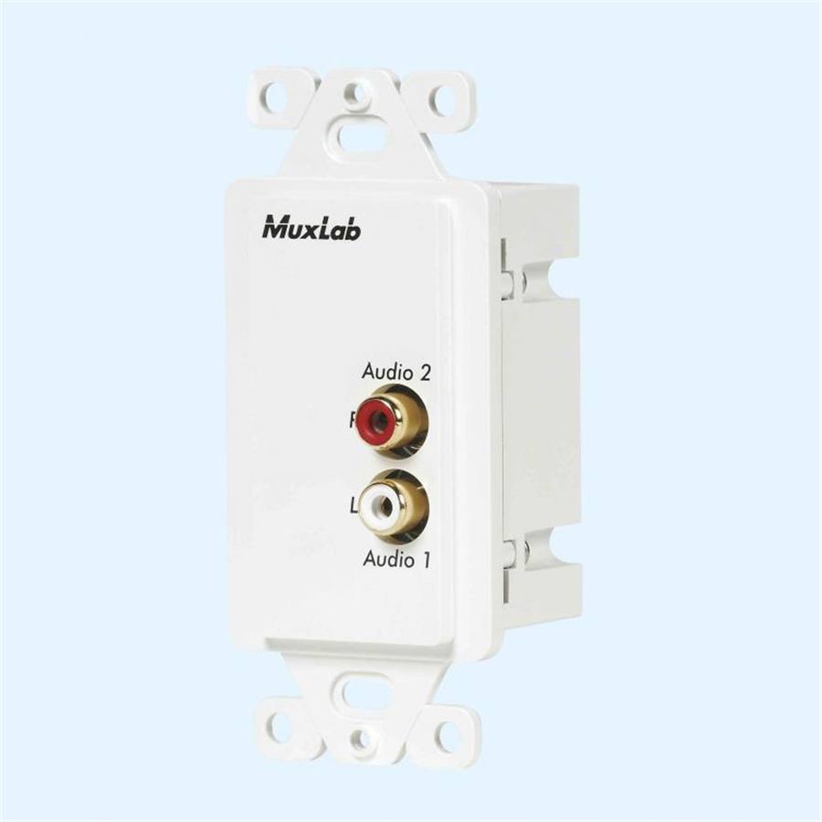 24700206 - Stereo Hi-Fi Wall Plate Balun, US