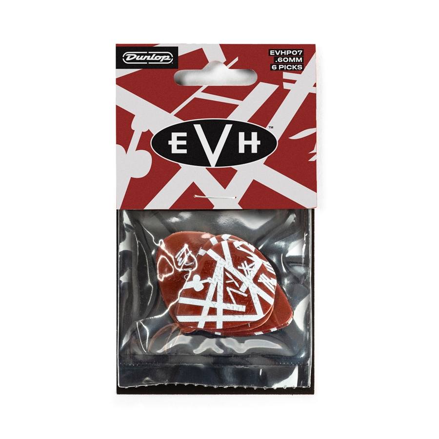 EVHP07 EVH Shark Guitar Plettri Max Grip 0.60 mm 6/Player