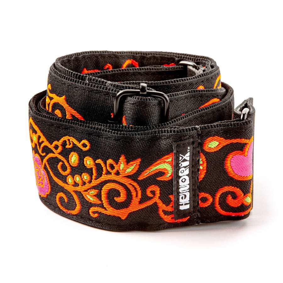 04509512 - JH23 Jimi Hendrix Blacklight Monterey Orange
