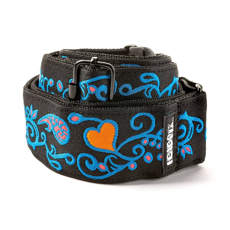 04509513 - JH24 Jimi Hendrix Blacklight Monterey Blue