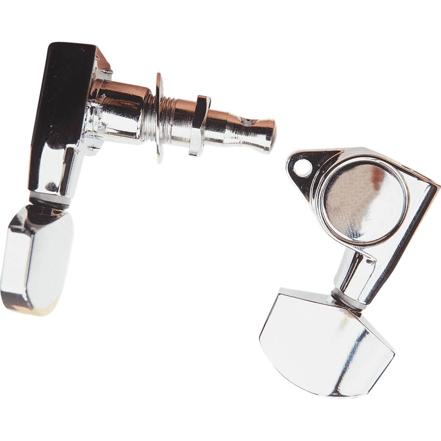 18800080 - EZ17101C Meccaniche Chitarra Acustica 3+3 Cromate 6 Pcs