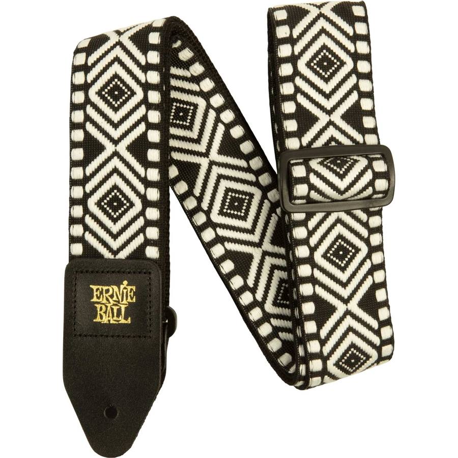 5343 White Savannah Jacquard Strap