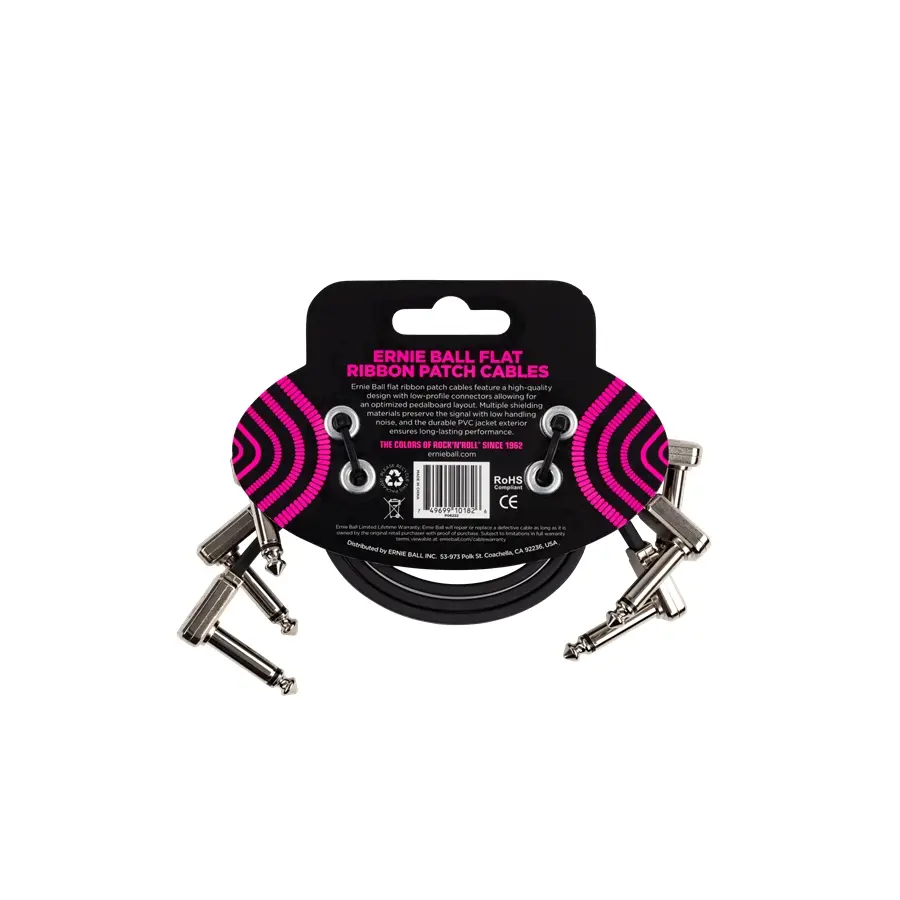 22-ernie-ball-6222-flat-ribbon-patch-cable-3048-cm-pacco-da-3-p06222_1