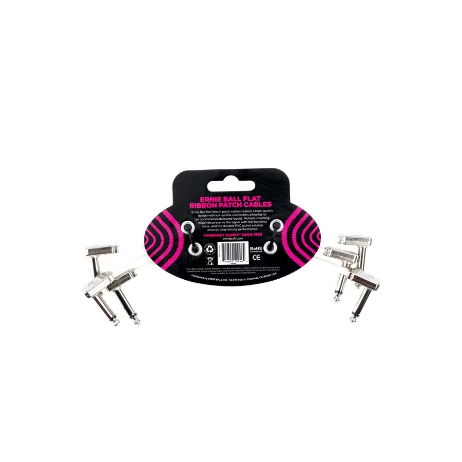 22-ernie-ball-6385-flat-ribbon-patch-cable-white-15-24cm-3pk-p06385_1