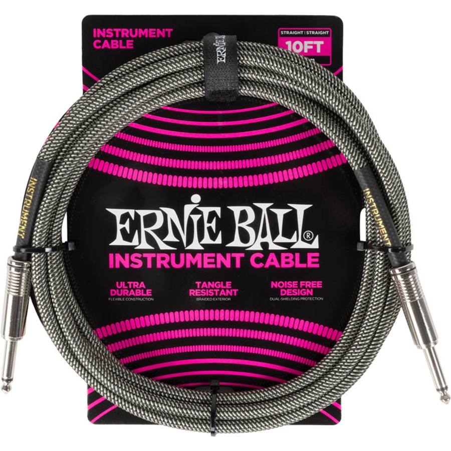 6429 Braided Cables Silver Fox 3m