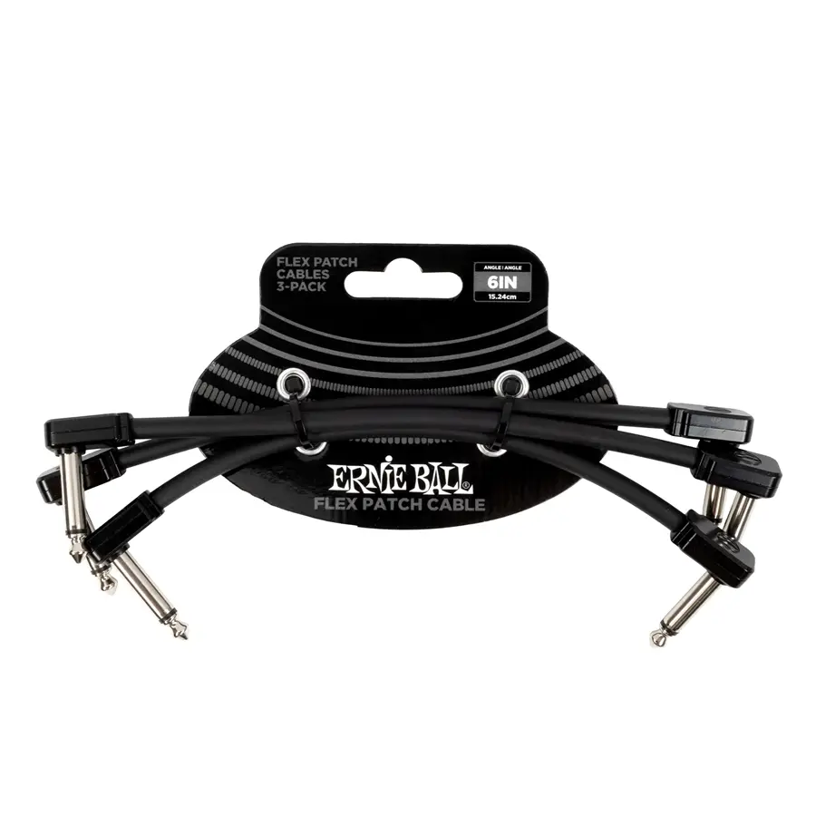 22-ernie-ball-6444-flex-patch-cable-black-15cm-3pk-p06444_0