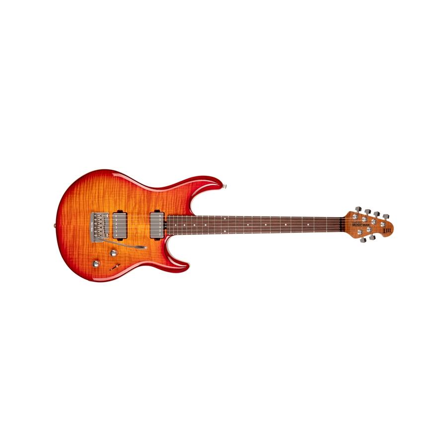 Luke 3 BFR HH Cherry Burst Flame Tastiera Palissandro