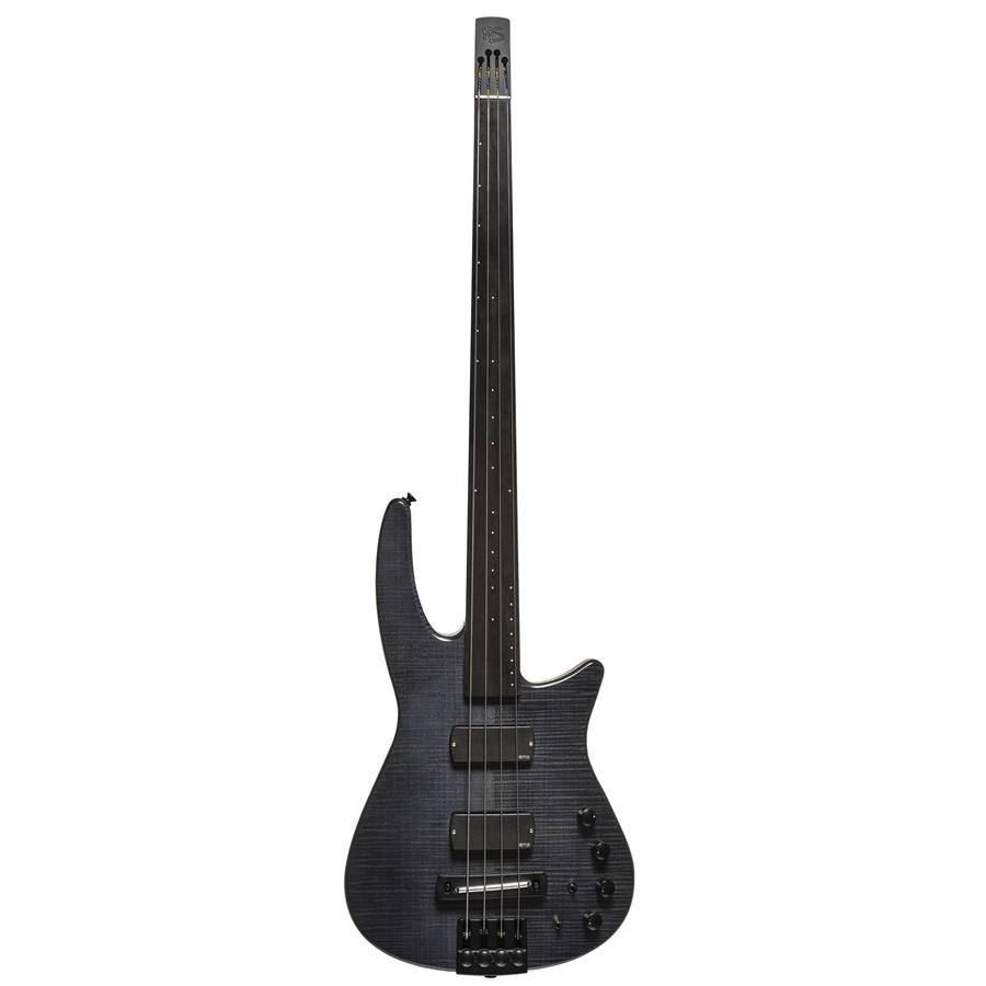 CR4 Radius Bass 4 Fretless Charcoal Satin