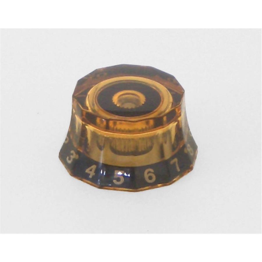 17004247 - Knob, Lampshade Amber w/Black (2) (101754:001:007: