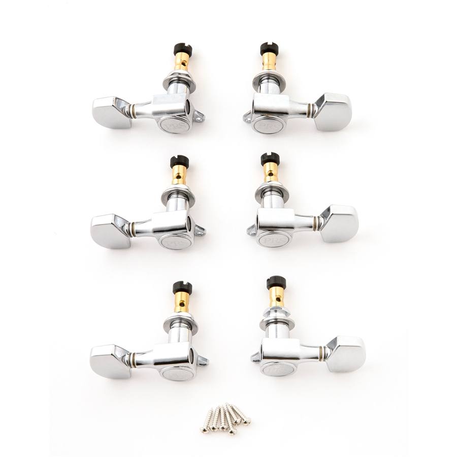 17004386 - PRS SE Locking Tuners Chrome, Set da 6