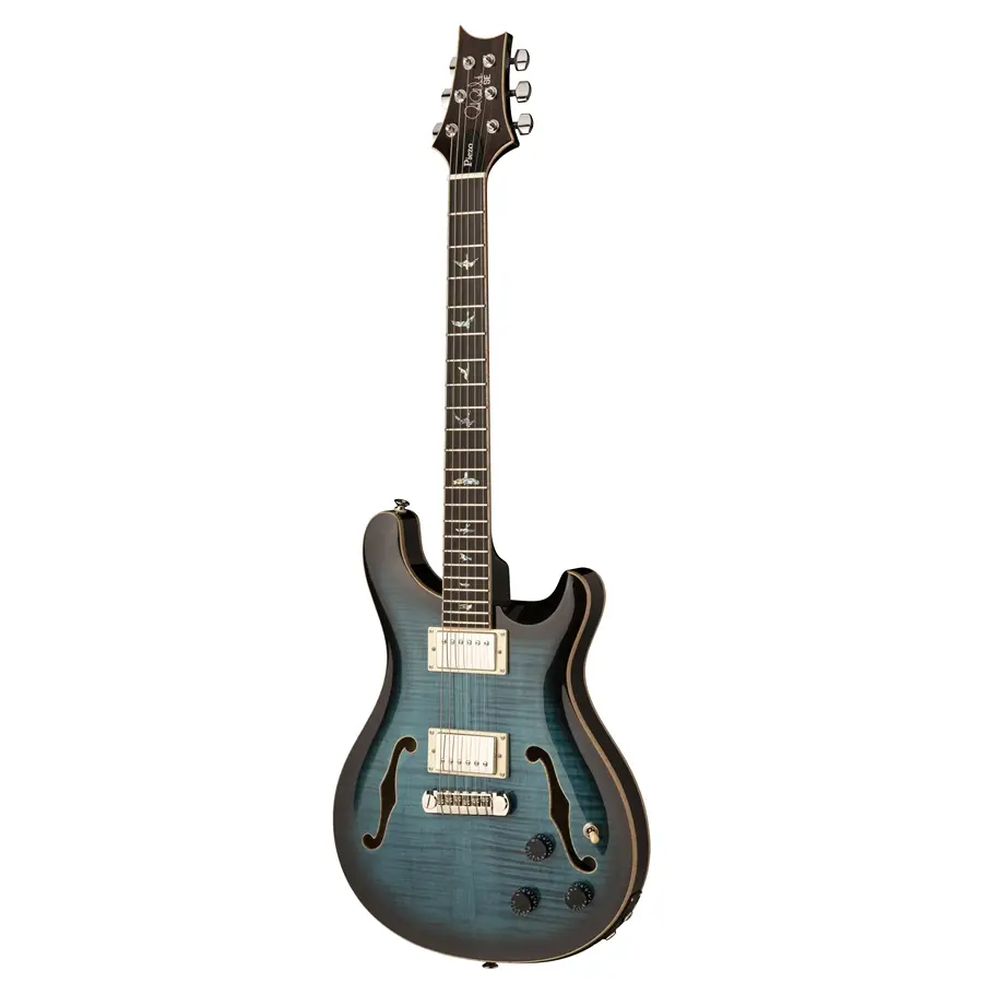 prs se hollowbody Ⅱ PRS SE Hollowbody II Piezo Peacok Blue Burst