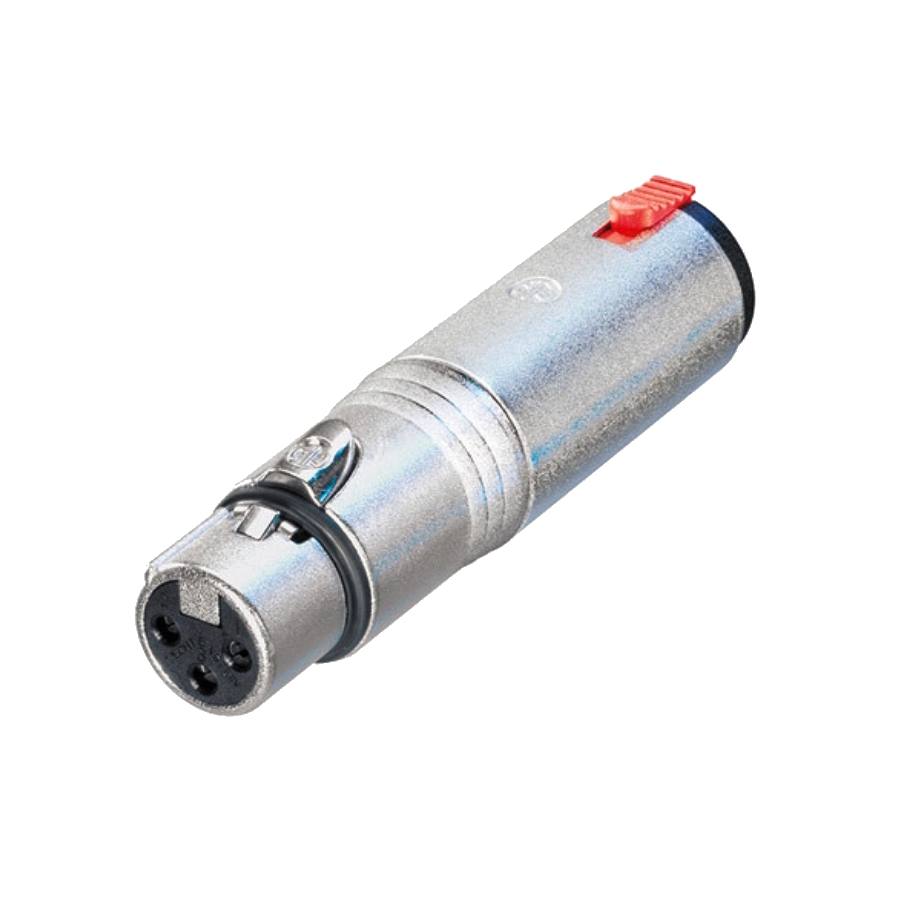 50.00064 - Neutrik NA3FJ XLR Femmina/Presa Jack TRS Stereo 6.3