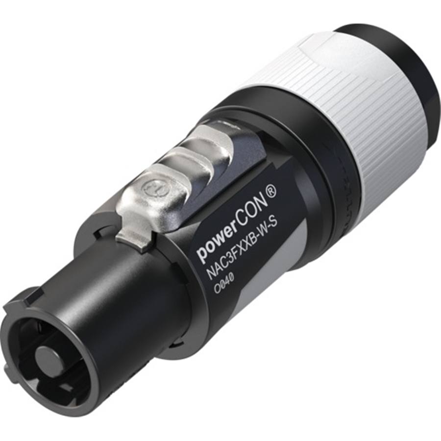NS/237 Neutrik PowerCON (NAC3FXXB-W-S)