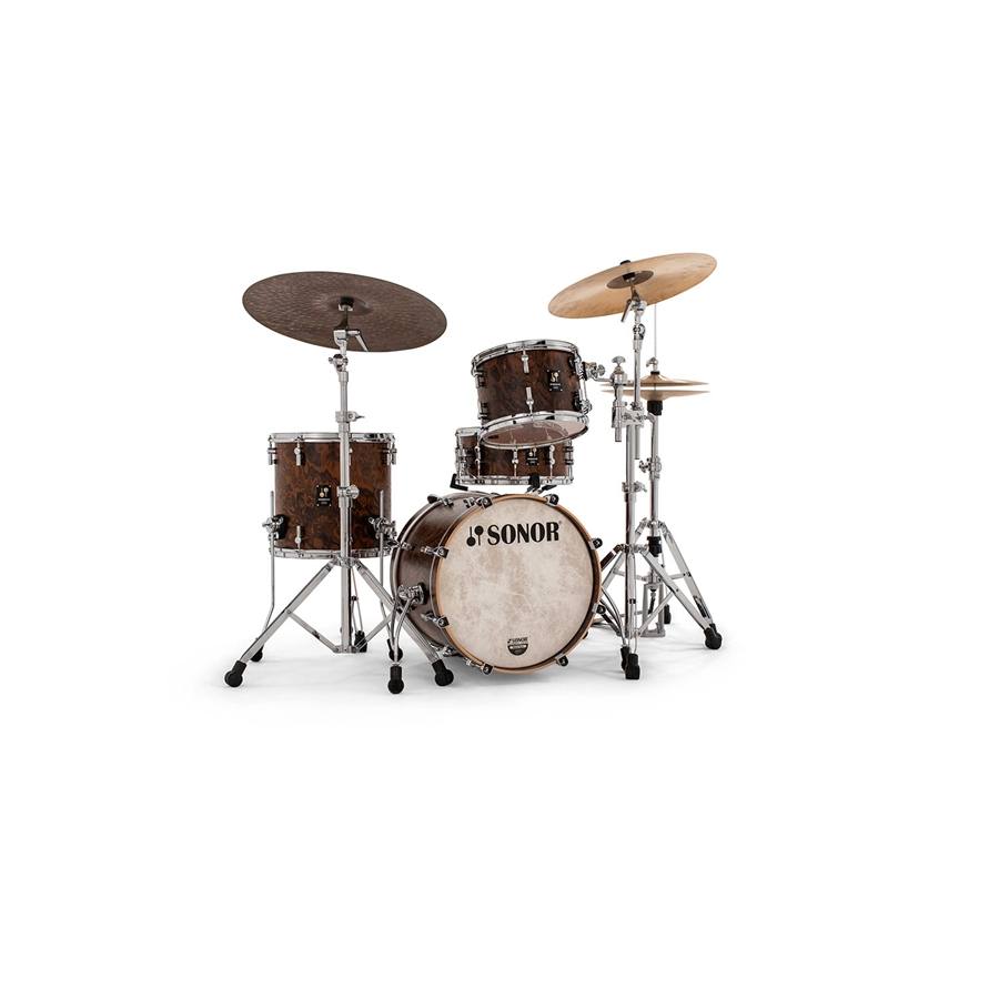 10502250 - Momentum, kit 3 pezzi in acero - 18" 12" 14" California Burl