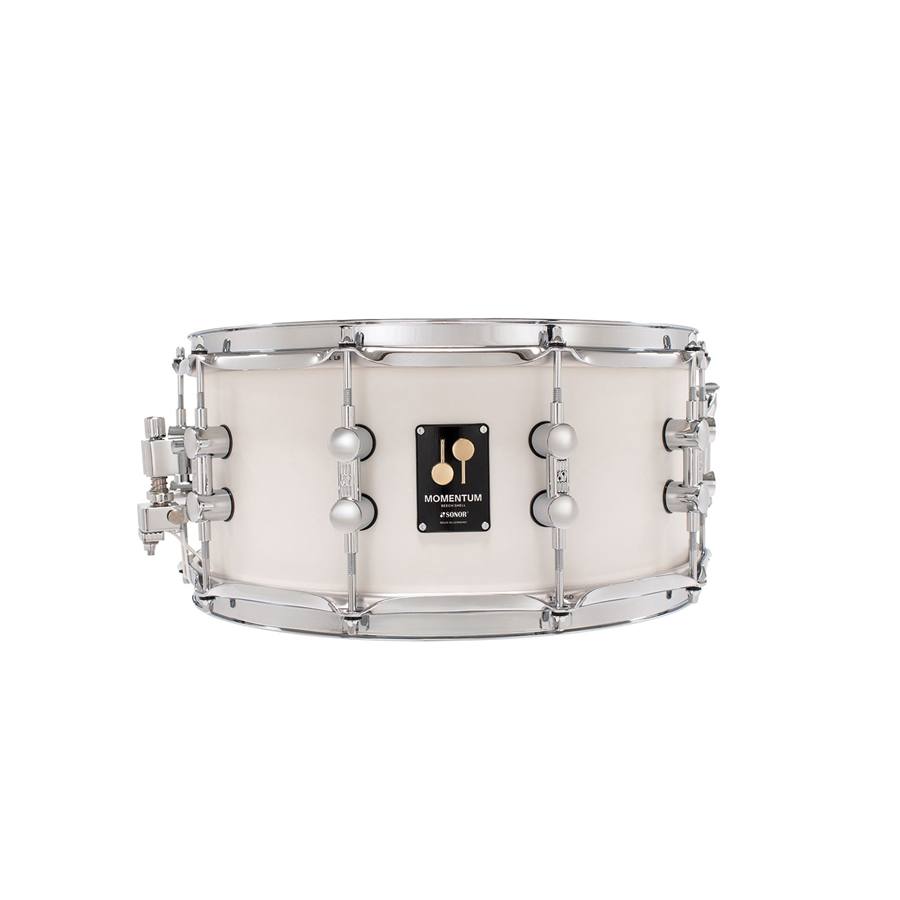 10415291 - Momentum Rullante 14x6.5 in Faggio - Satin Pure White
