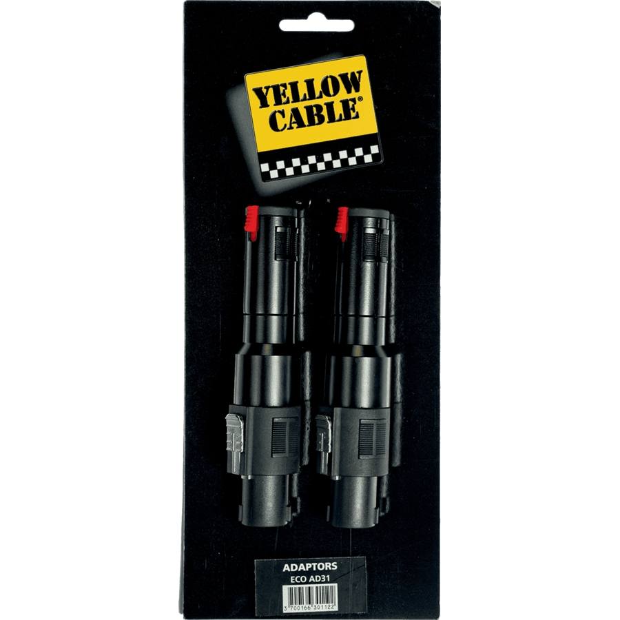 18400162 - AD31 Adattatore Speakon/Jack Mono Femmina