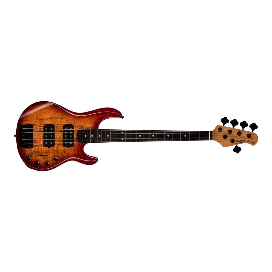 RAY35HH Spalted Maple Blood Orange Burst