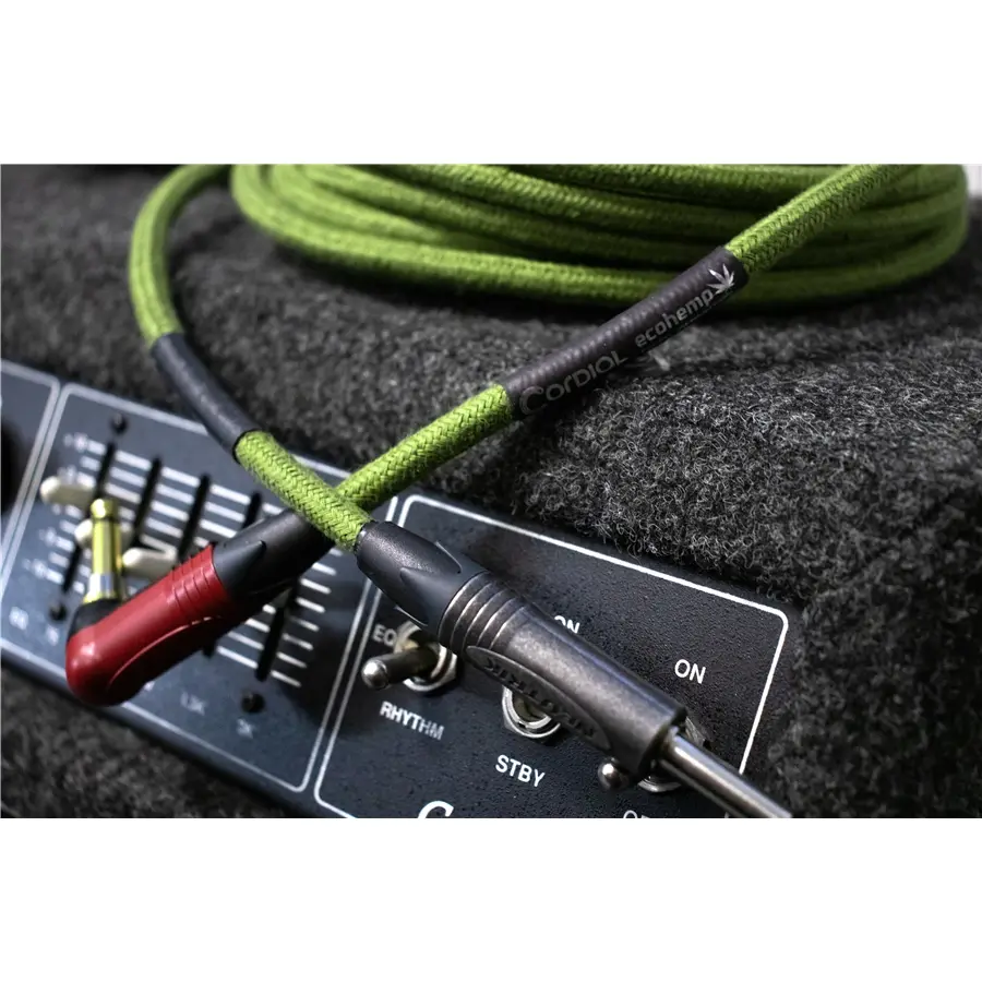 Gator Cableworks GCWC-INS-10RA Cavo Per Strumento Jack 3 Mt - Dritto/Angolato, Rame OFC 99.99% Con Borsa E Fascette Velcro