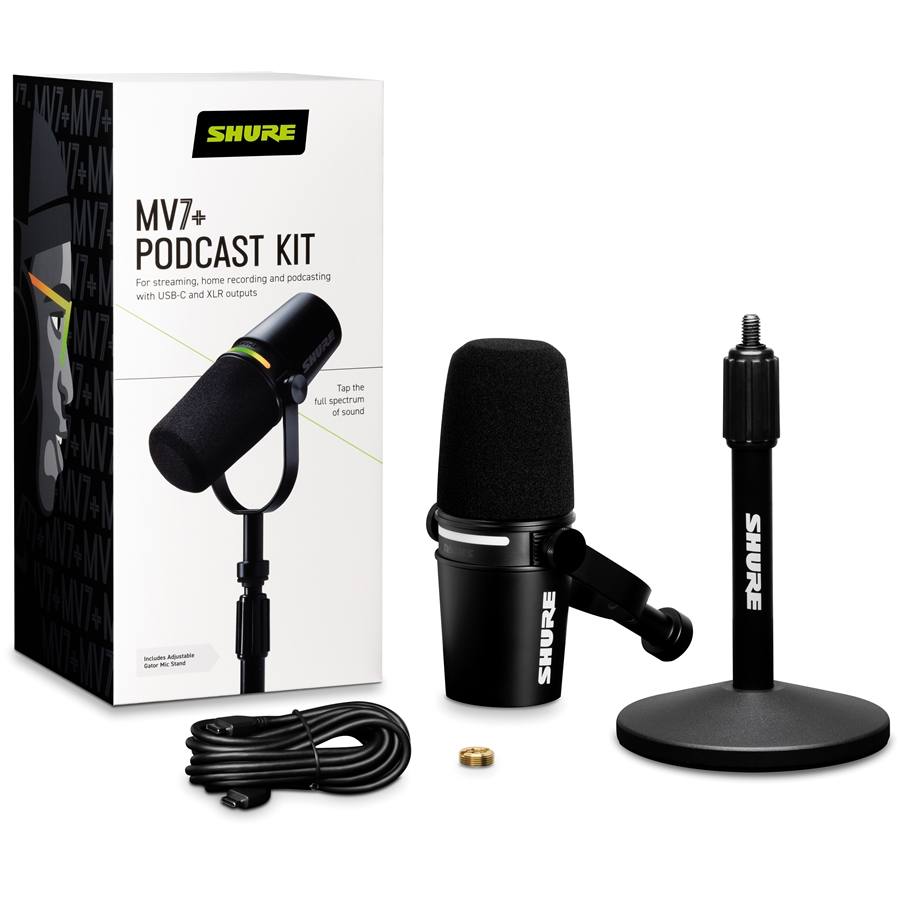 19410177 - MV7+ Podcast Kit