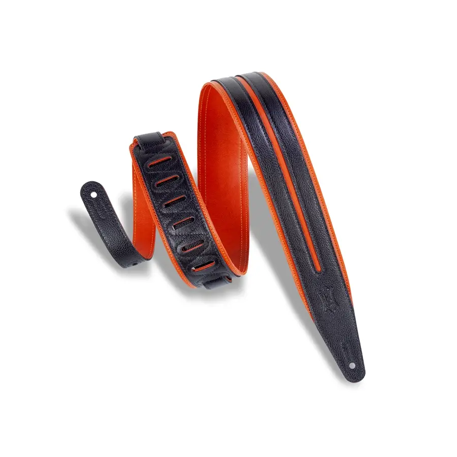 99-levy-s-mg317drs-org-blk-tracolla-in-pelle-double-racing-stripe-orange-black-2-1-2-13500225_0