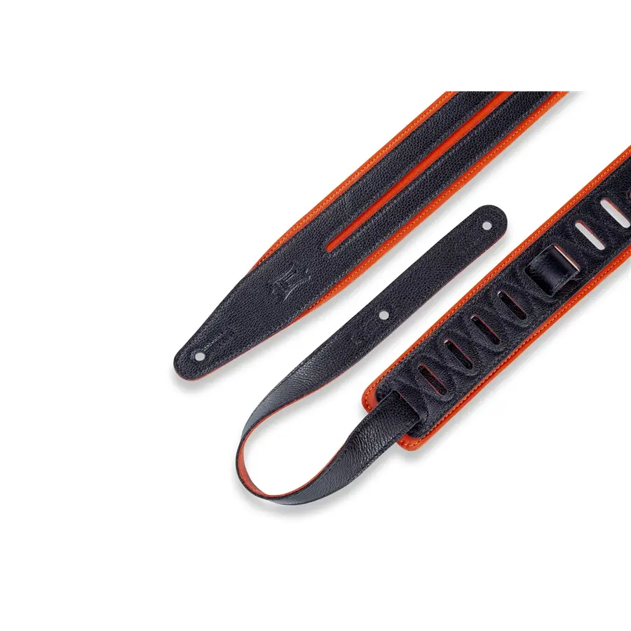 99-levy-s-mg317drs-org-blk-tracolla-in-pelle-double-racing-stripe-orange-black-2-1-2-13500225_2