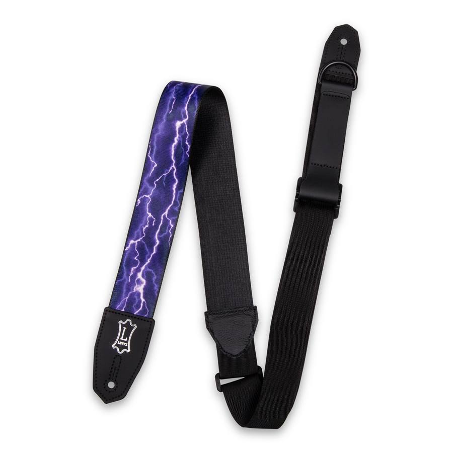 MPRH-18 Tracolla in poliestere Right Height Lightning Motif 2"