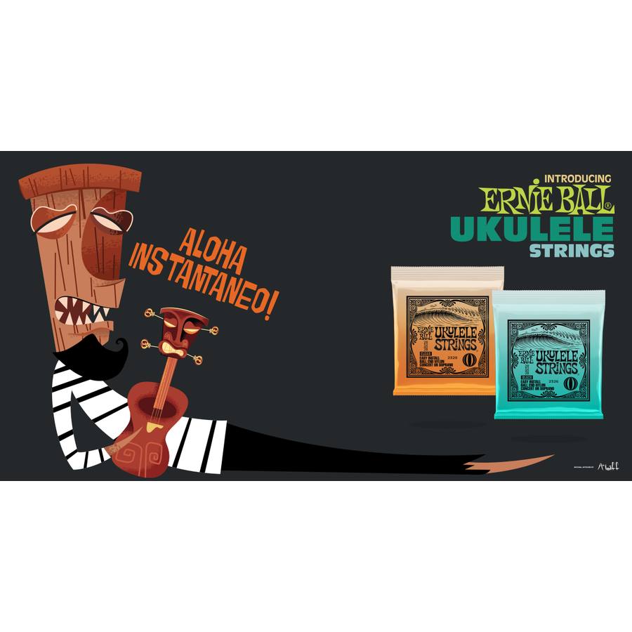 Ernie Ball: Le Corde per Ukulele 2019