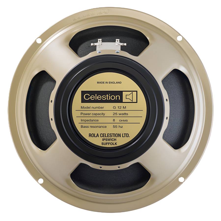 Heritage G12M (55) Blackback 12" 25W 15ohm