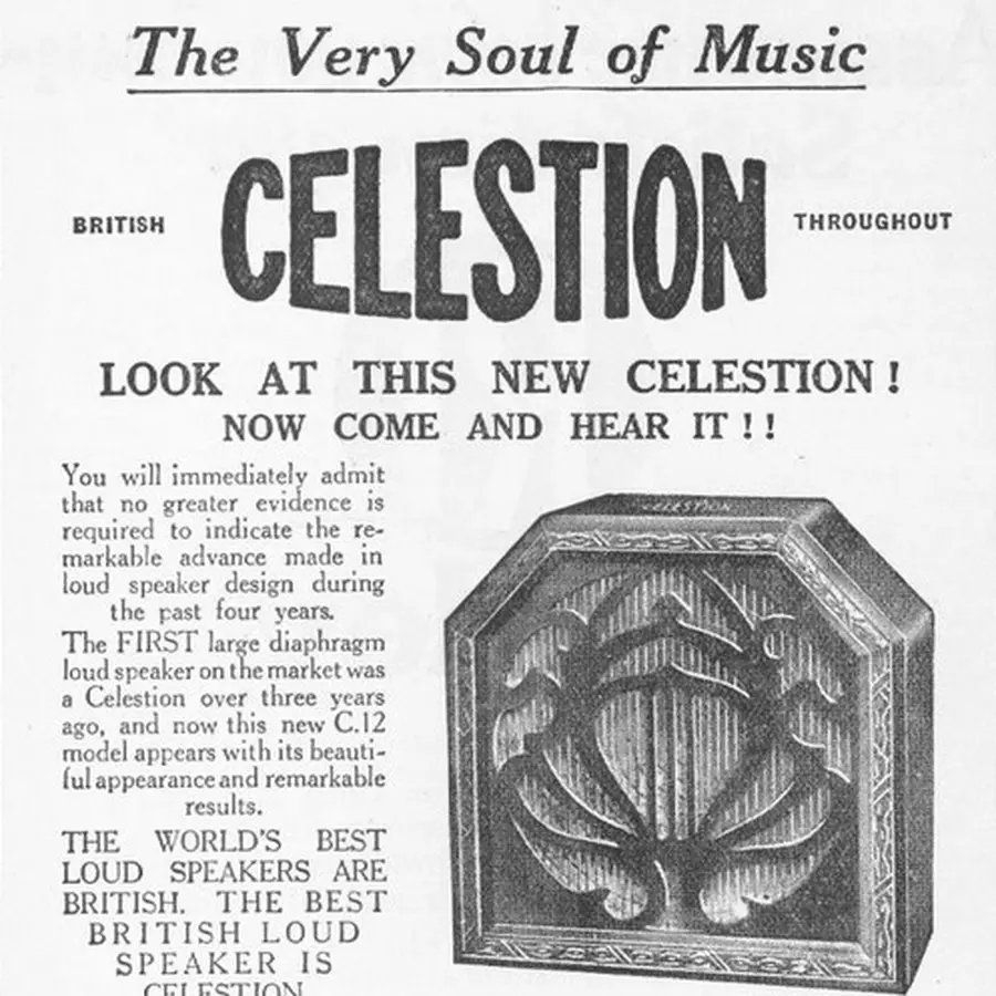 Celestion Speaker dal 1924