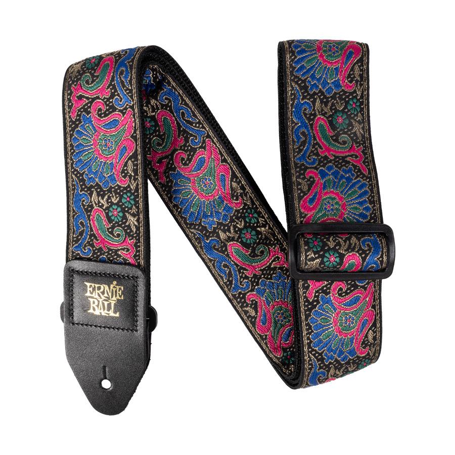 5640 Jacquard Strap Scales and Feathers