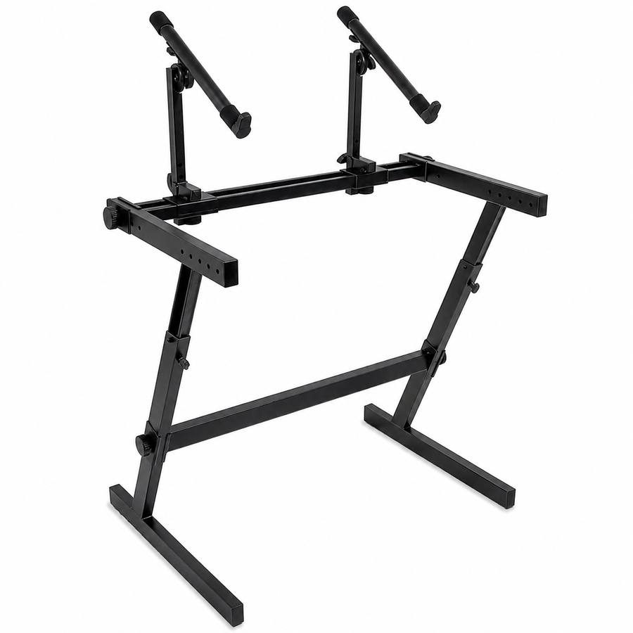 Z/726 Supporto per Tastiera con Struttura a Z e Doppio Livello