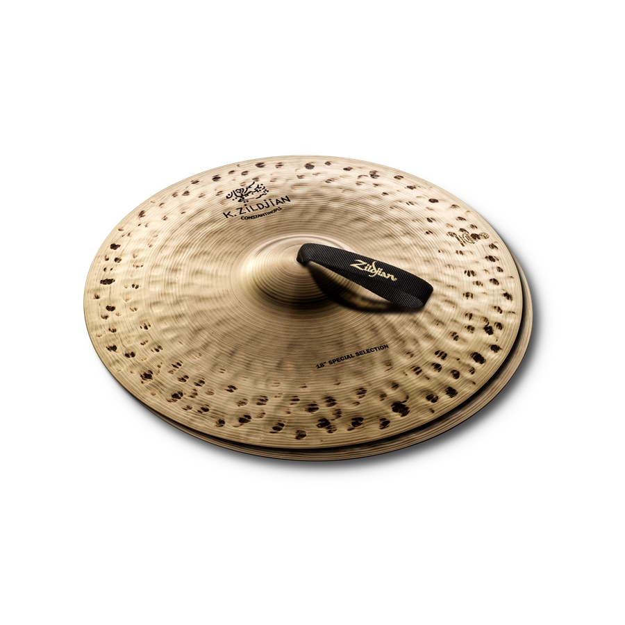ZILDJIAN K1002-18" K Constantinople Special Selection Medium Heavy - Pair/Straps