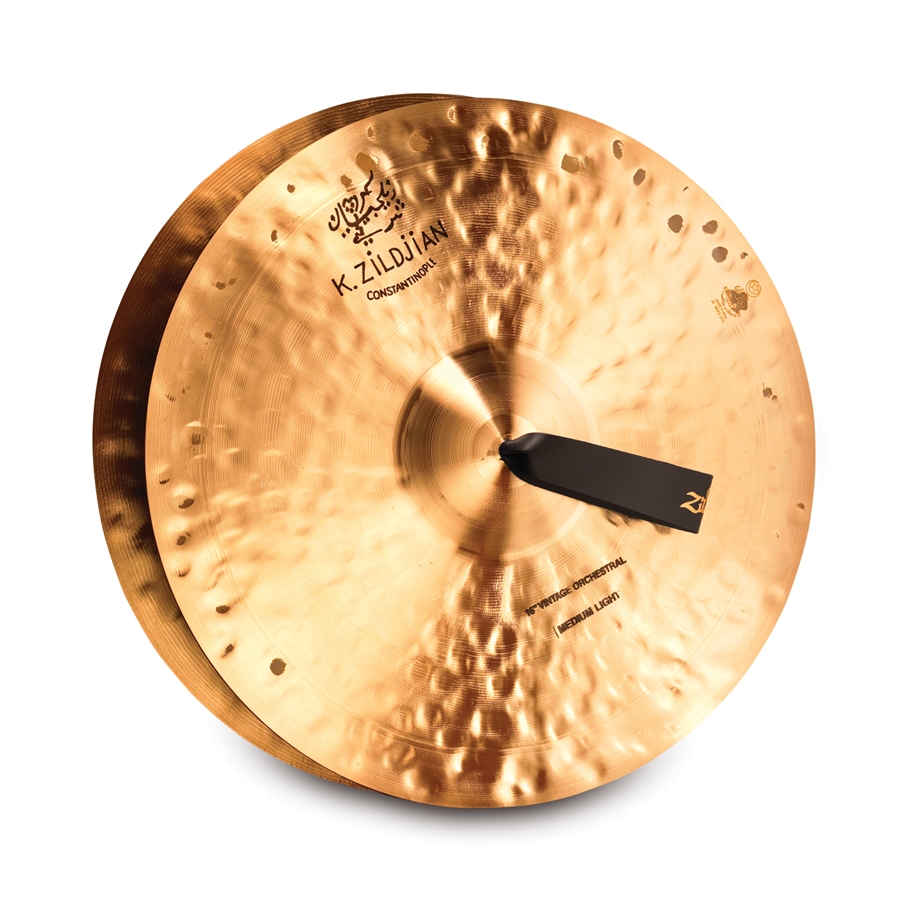 Zildjian K1138-16 K Constantinople Special Selection Medium Light - Pair/Straps