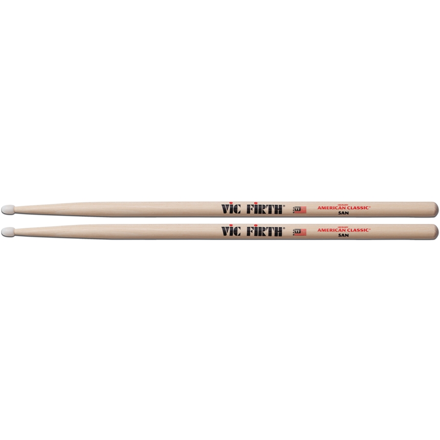 VIC FIRTH 5AN - Bacchette American Classic con punta in nylon